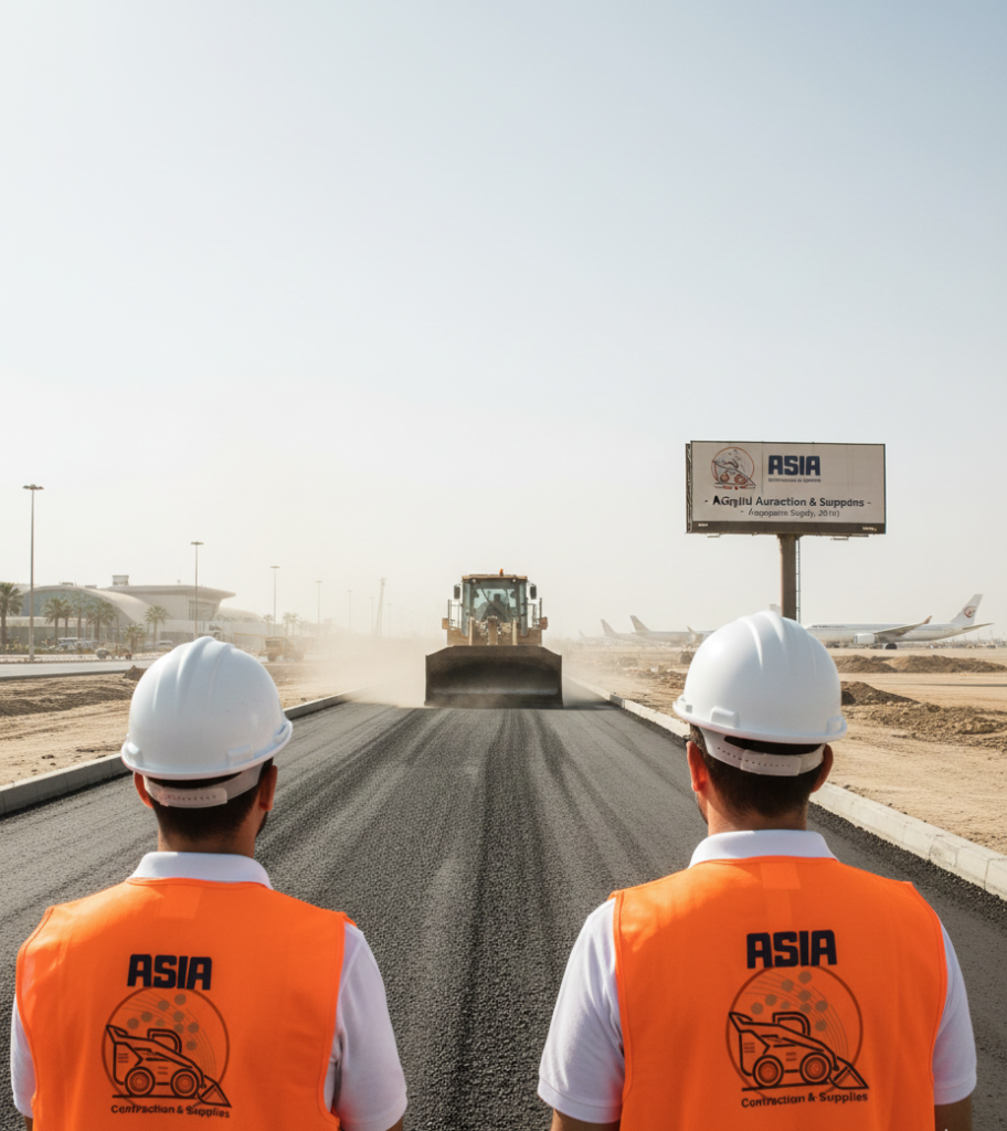 مشروعنا طريق المطار العاصمة توريد سن 2015